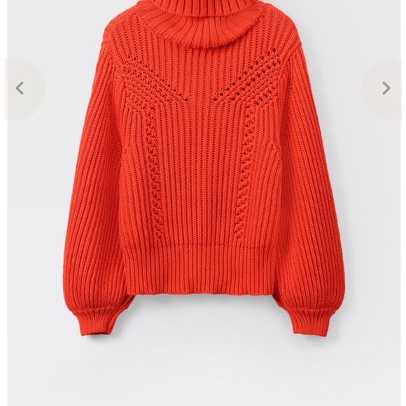 Rodebjer knit sweater in coral XS - Picture 6 of 6